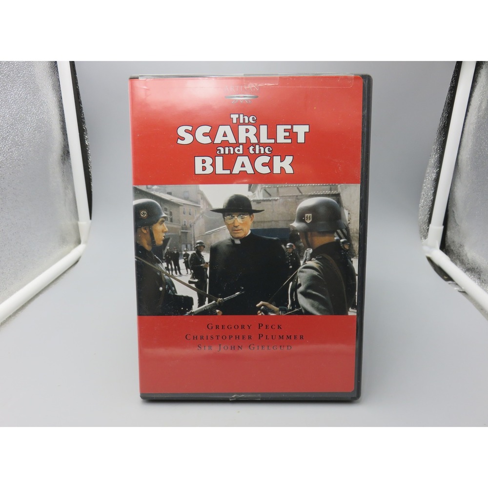 The Scarlet and the Black DVD Gregory Peck Christopher Plummer  WWII Movie